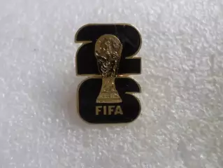 Значок футбол эмблема Чемпионат мира по футболу 2026 г