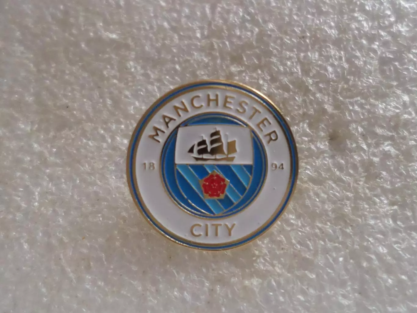 Значок футбол ФК Манчестер Сити Англия