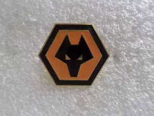 Значок футбол ФК Вулверхэмптон Англия