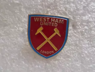 Значок футбол ФК Вест Хэм Англия