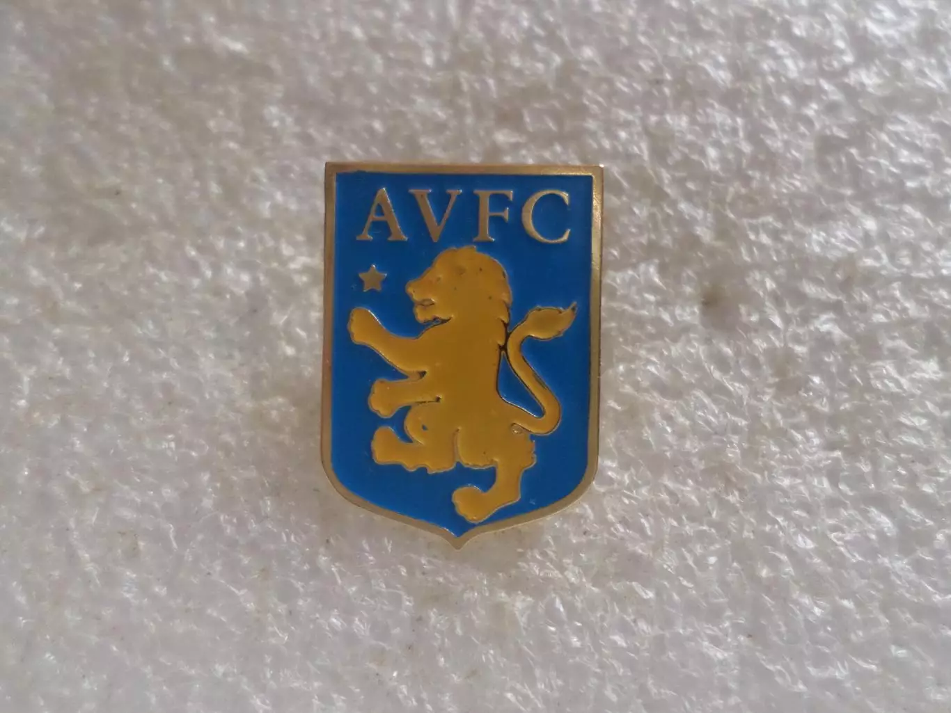 Значок футбол ФК Астон Вилла Англия