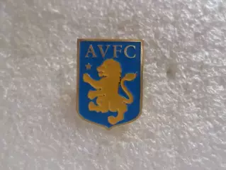 Значок футбол ФК Астон Вилла Англия