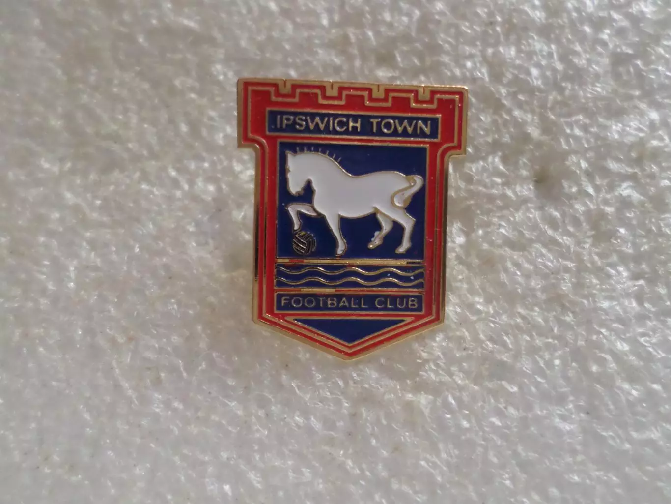 Значок футбол ФК Ипсвич Англия