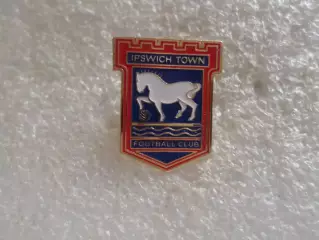 Значок футбол ФК Ипсвич Англия