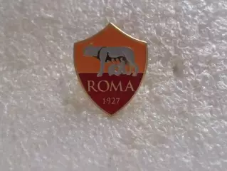 Значок футбол ФК Рома Италия