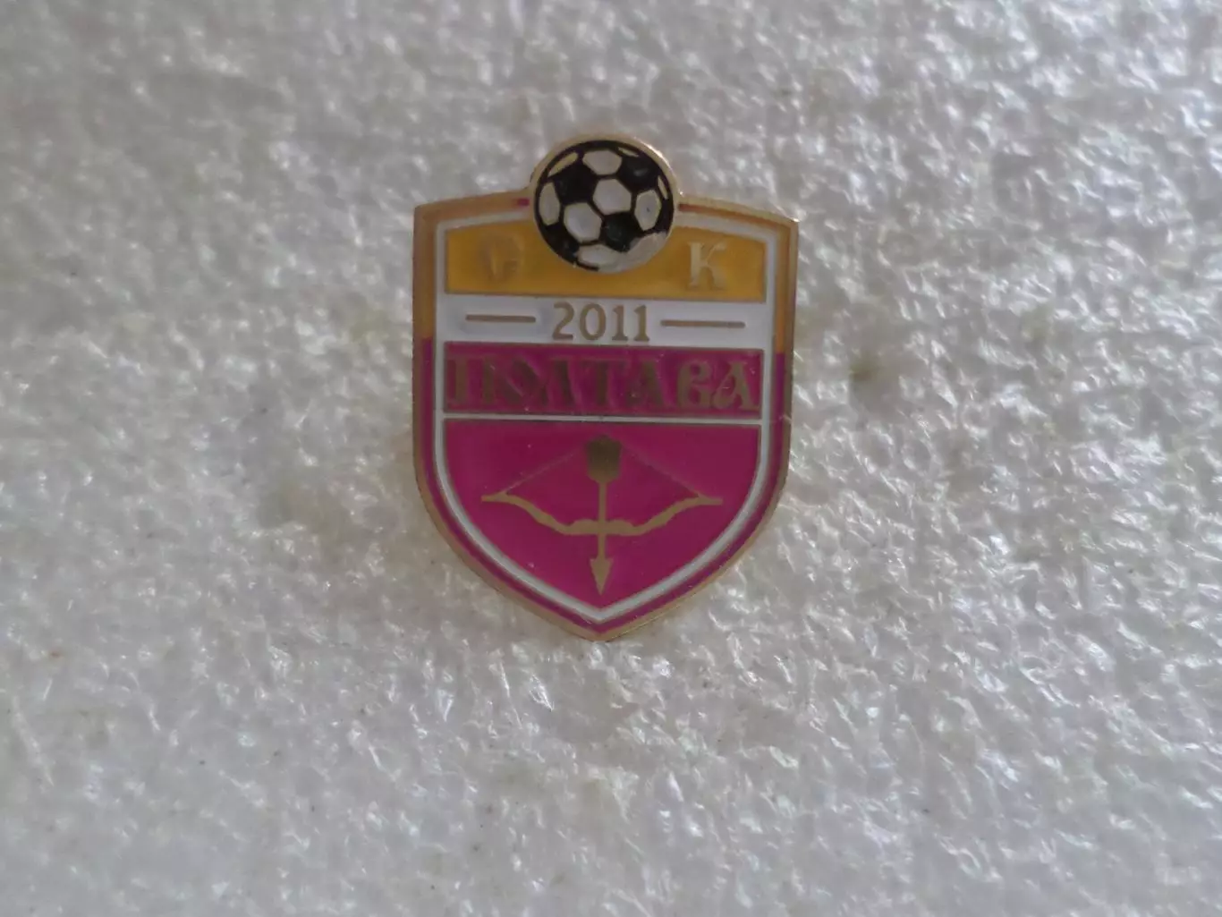 Значок футбол СК Полтава