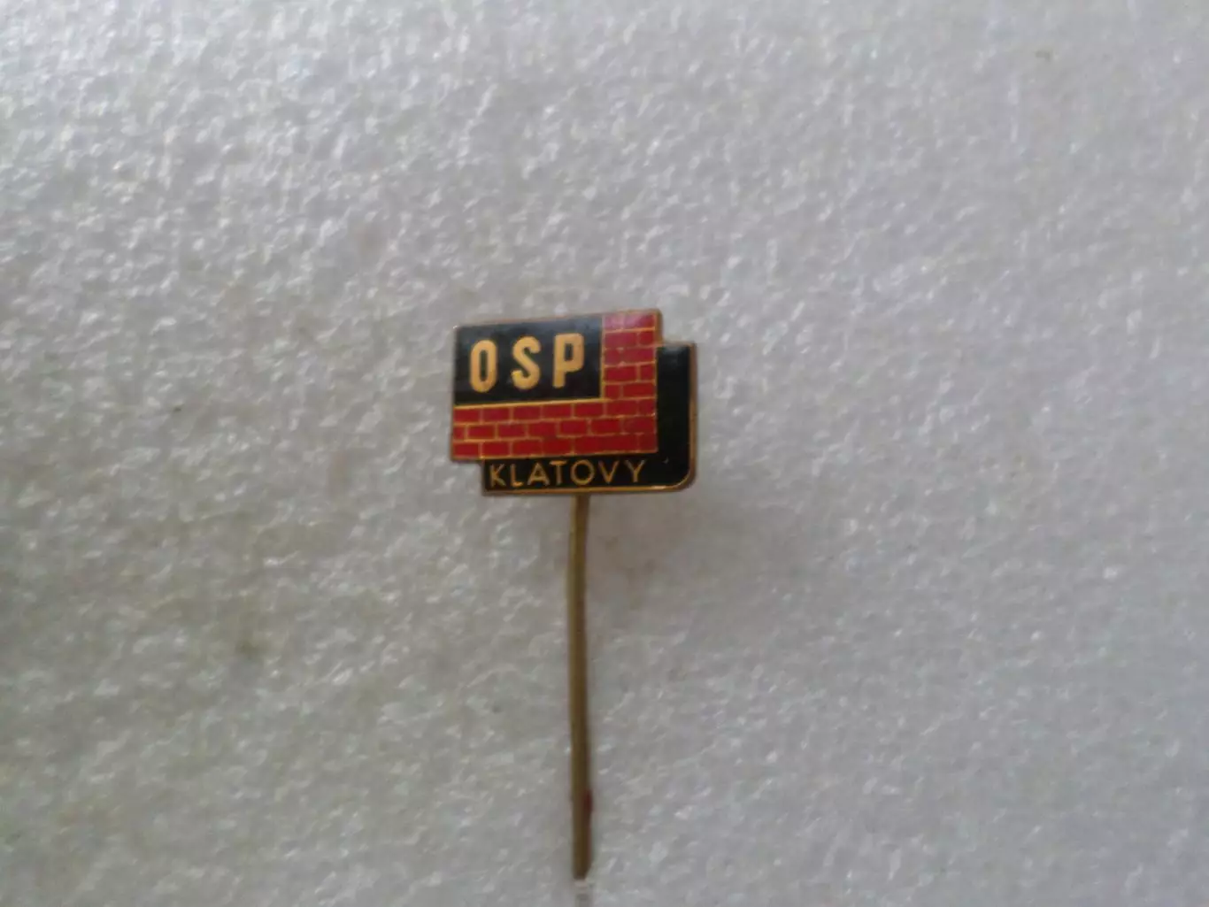 Значок OSP Клатовы Чехословакия