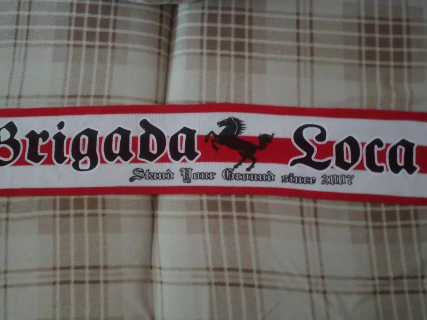 Шарф фанатский Бригада Лока 07brigada loca 07