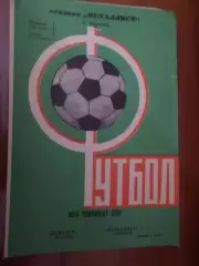 программа Металлист Харьков - Новатор Жданов 1977 г