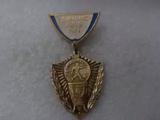 значок Динамо Киев чемпион СССР 1974 г. см. опис