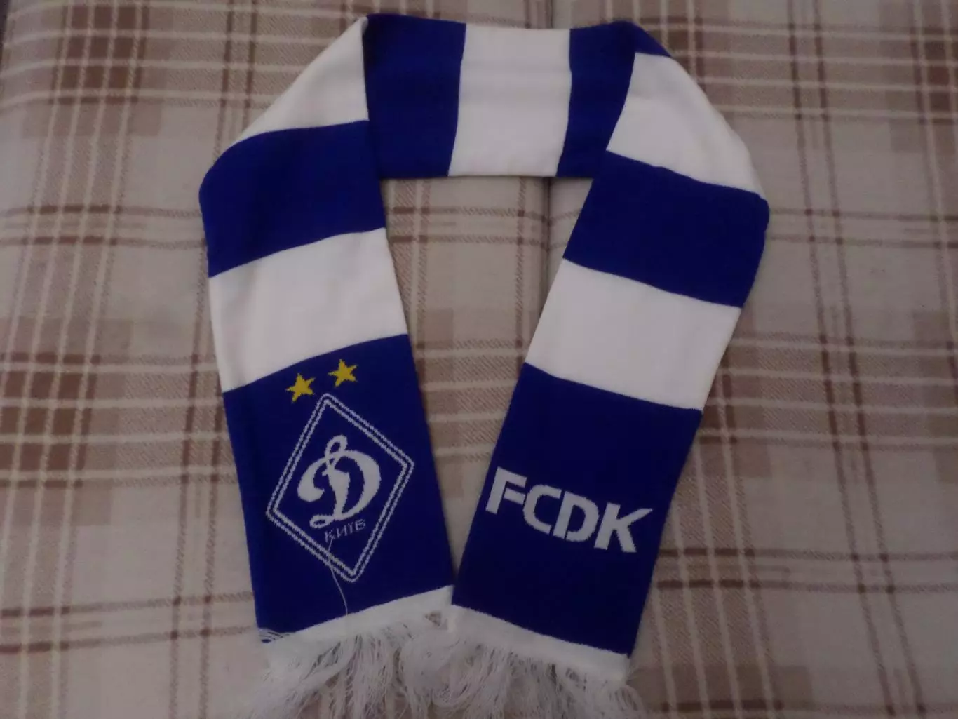 шарф ФК Динамо Киев FCDK