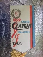 Вымпел спорт Спортивный клуб Czarni Чарни Слупск Польша 40 лет 1985 г