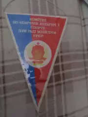 Вымпел спорт Комитет по физкультуре и спорту УССР.