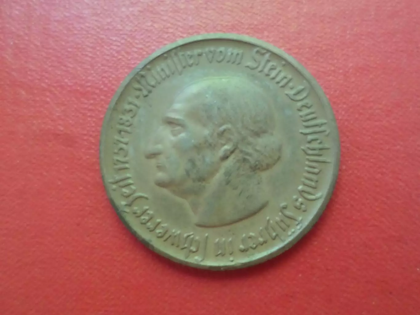 Монета 10 марок Германия 1921 г 1