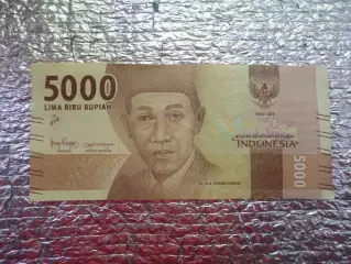 Банкнота 5000 рупий Индонезия 2016 г