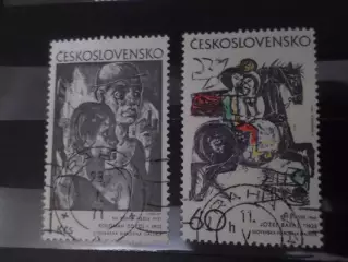 марки Чехословакия Искусство 1965 г гаш