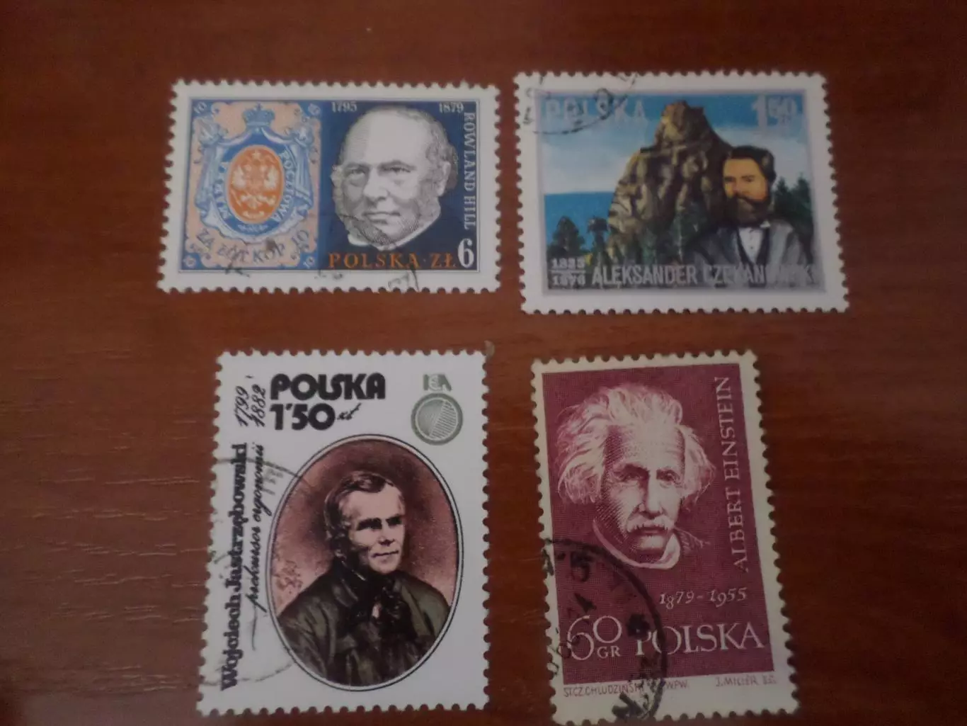 марки Польша личности гаш