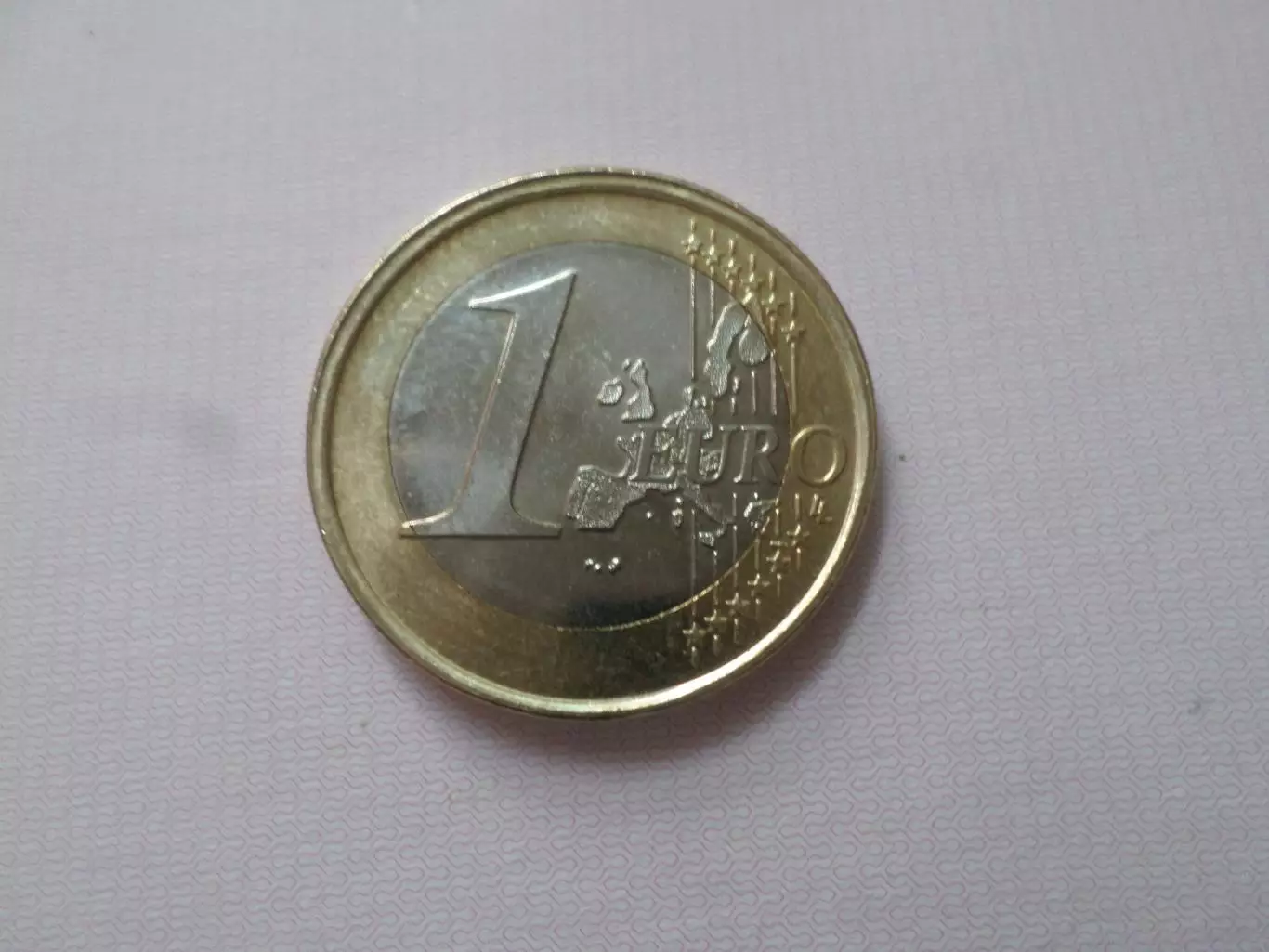 Монета 1 евро Люксембург 2002 г