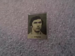 Значок Анатолий Коньков Динамо Киев 1975 г из серии