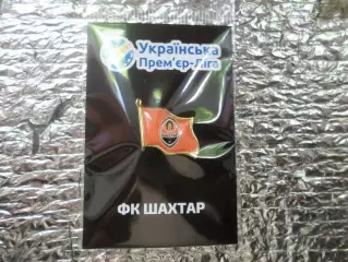 Значок футбол ФК Шахтер Донецк