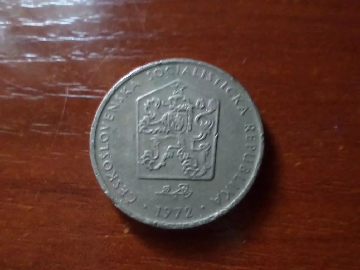 Монета 2 кроны Чехословакия 1972 г 1