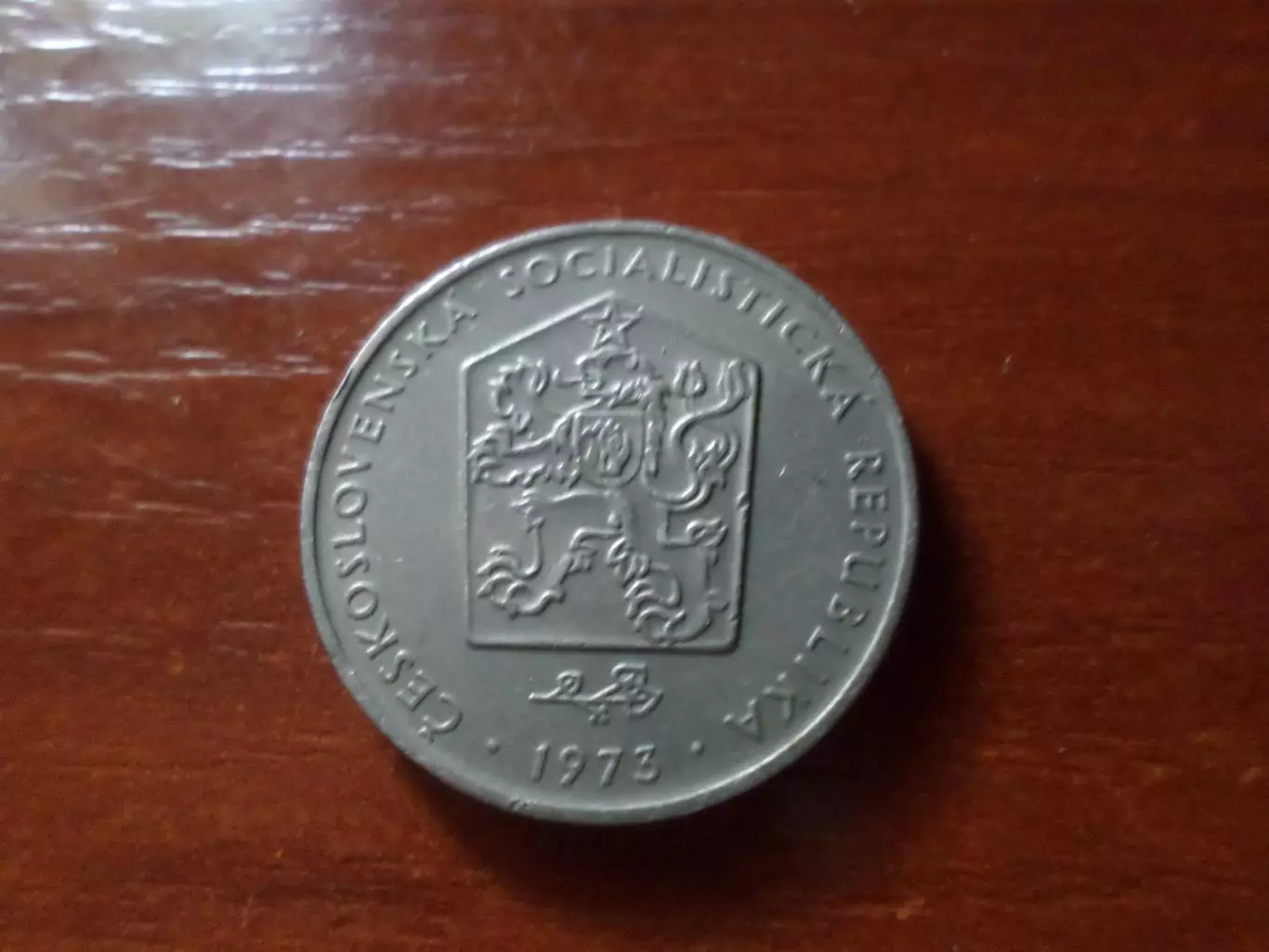 Монета 2 кроны Чехословакия 1973 г 1