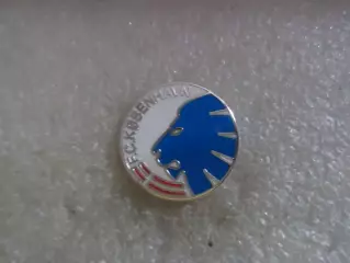 Значок футбол ФК Копенгаген Дания эмаль