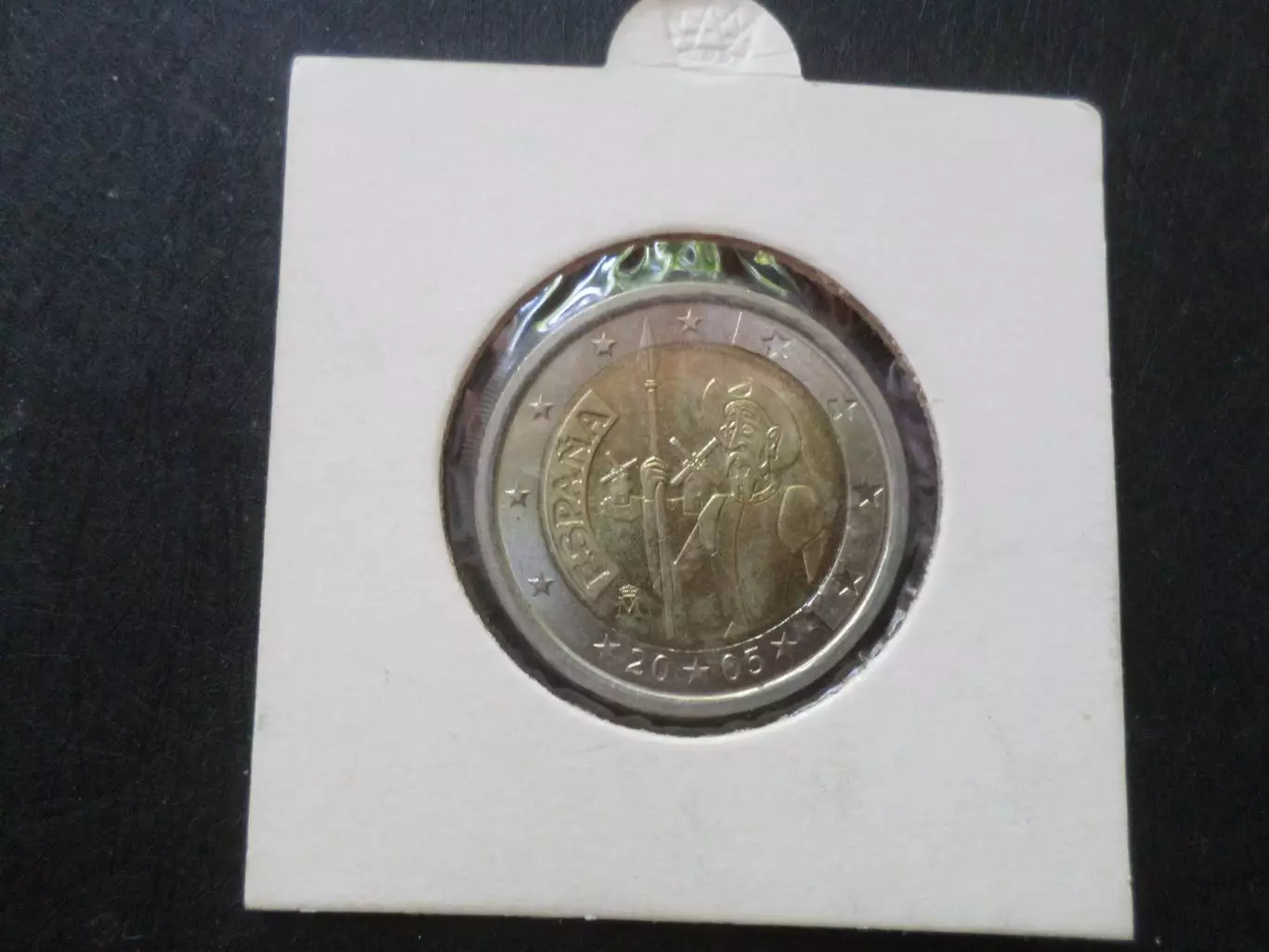 Монета 2 евро Испания Дон Кихот 2005 г