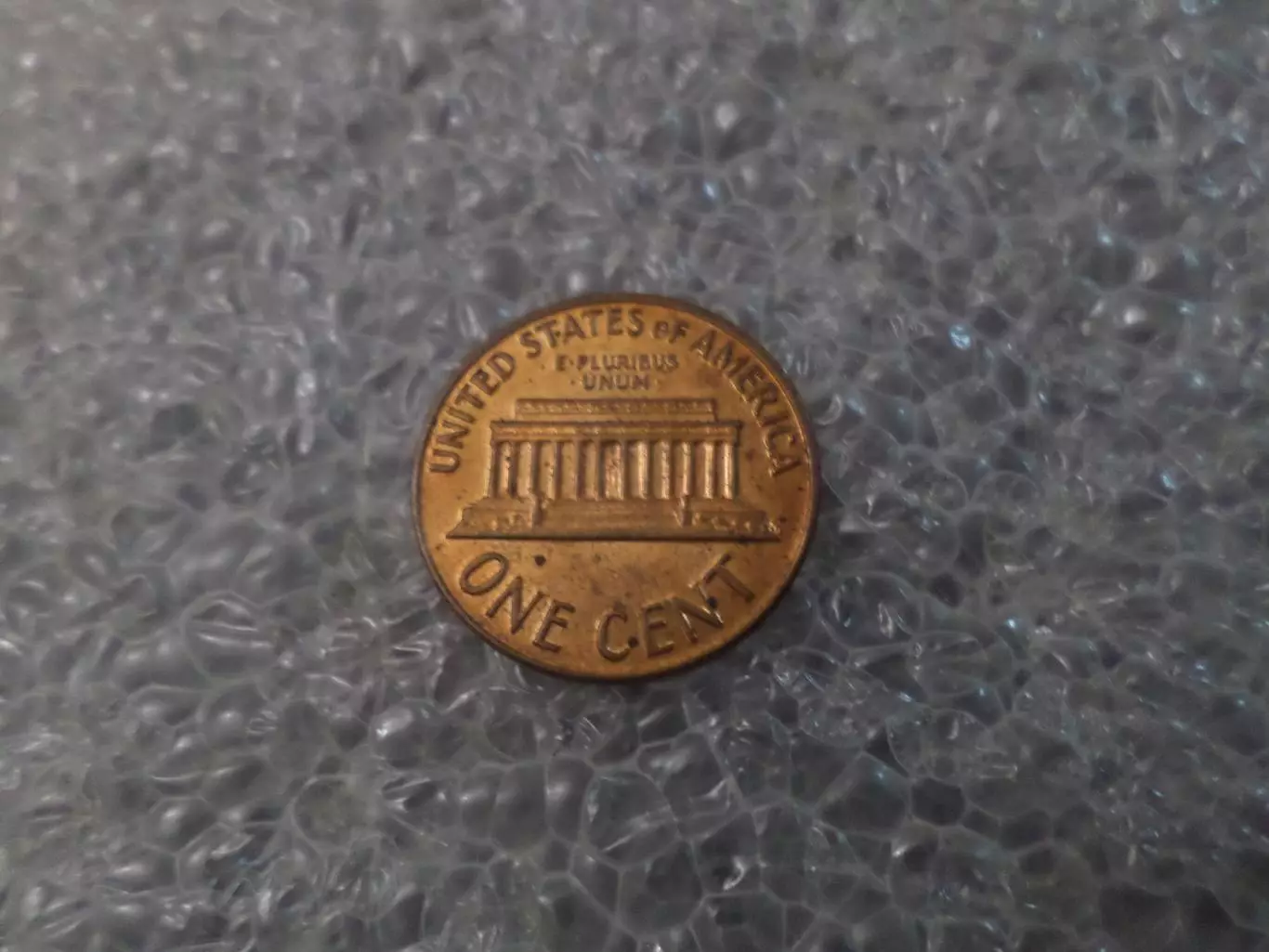 Монета 1 цент США 1972 г 1