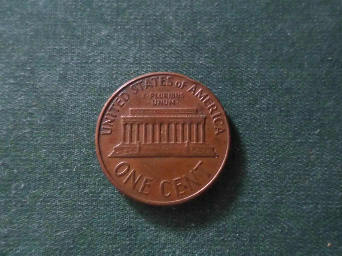 Монета 1 цент США 1962 г двор D 1