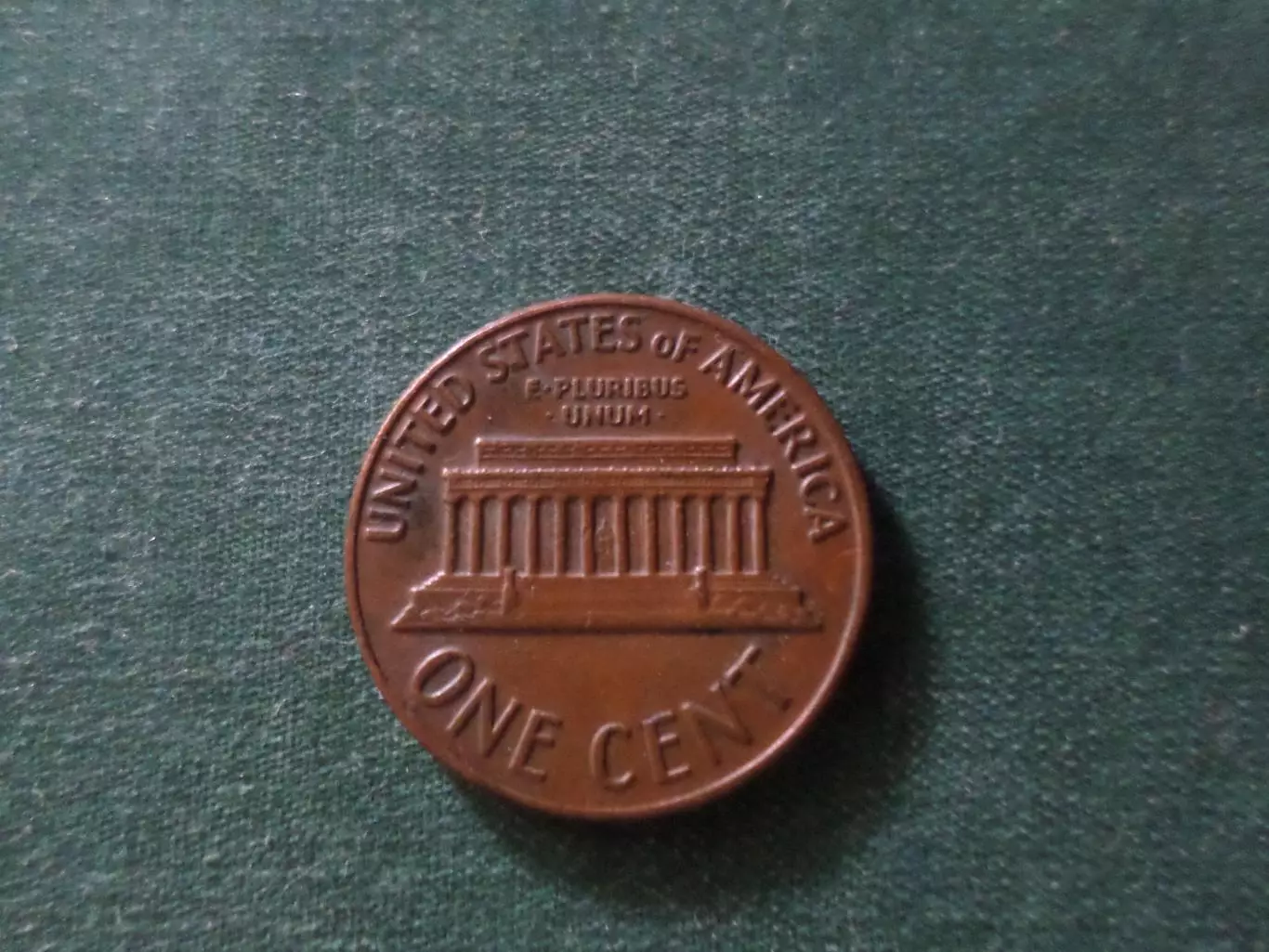 Монета 1 цент США 1971 г 1