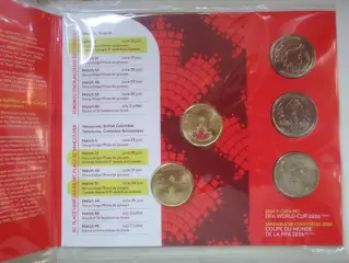 Набор монет Чемпионат мира по футболу 2026 г Канада