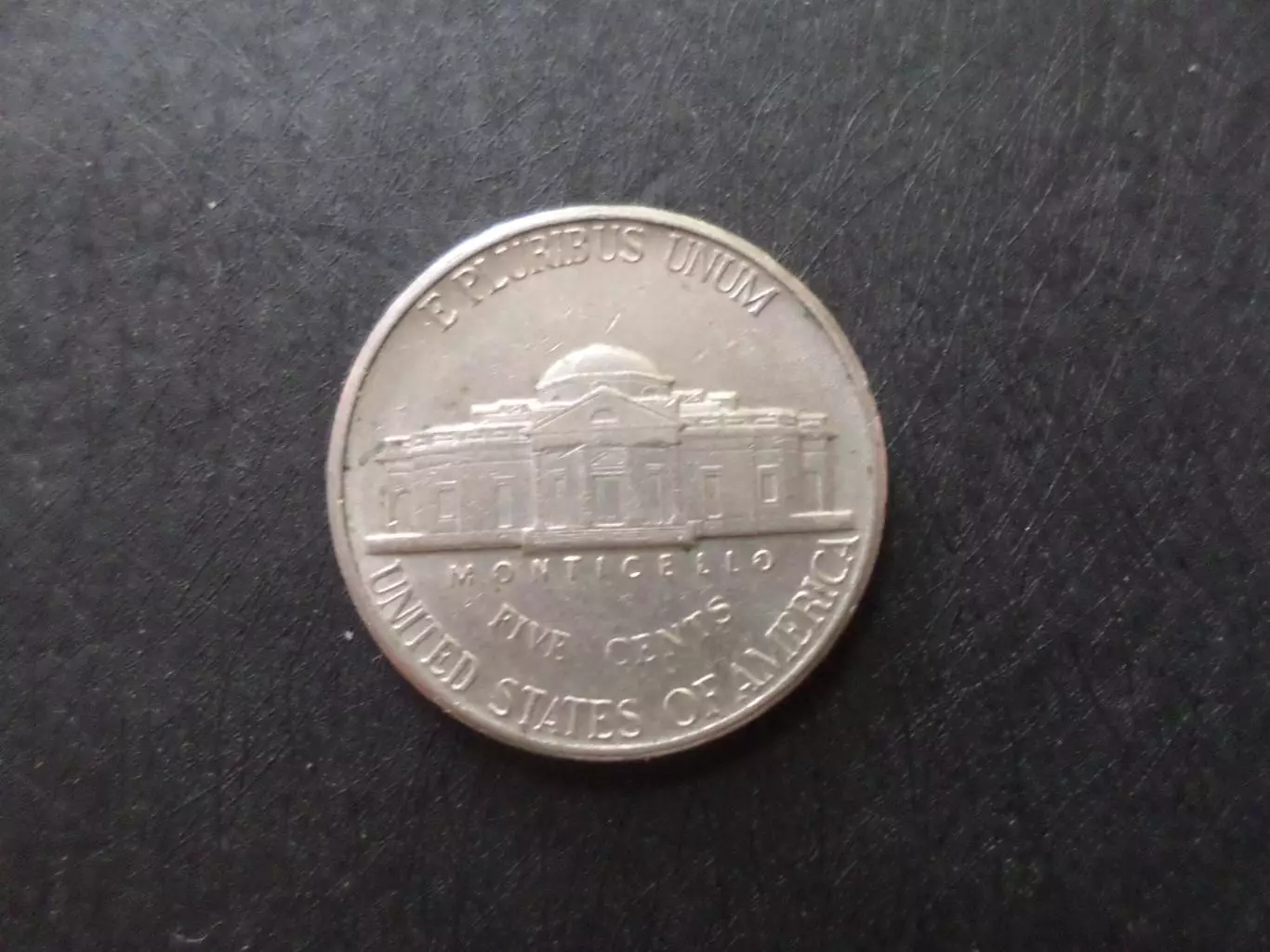 монета 5 центов США 1997 г двор Р 1