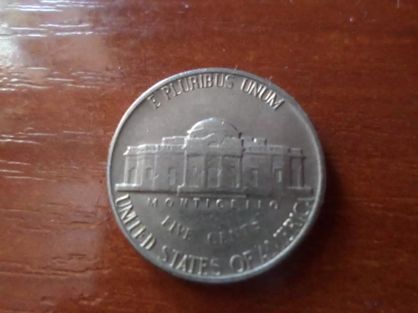 монета 5 центов США 1981 г двор D 1