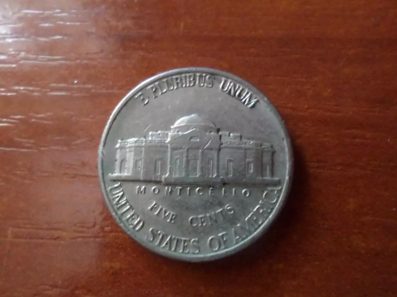 монета 5 центов США 1987 г двор Р 1
