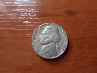 монета 5 центов США 1962 г
