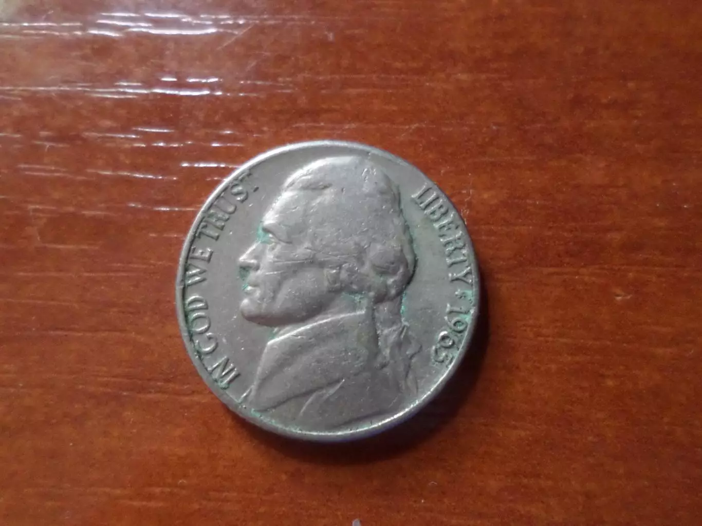 монета 5 центов США 1963 г