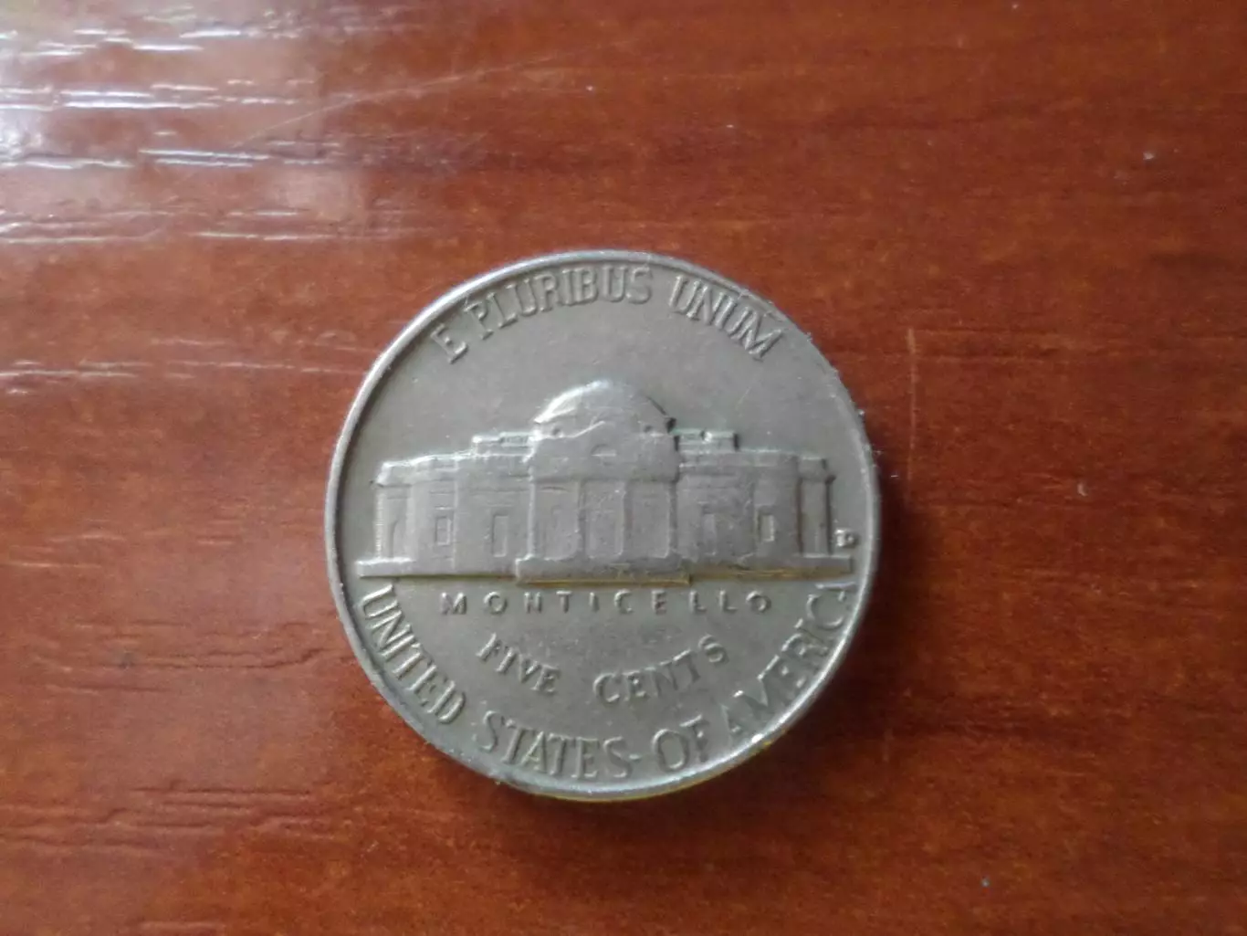 монета 5 центов США 1958 г 1