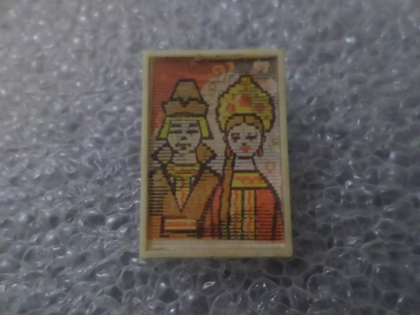Значок детский Конек-горбунок переливной