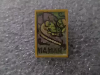 Значок детский Козак Мамай переливной