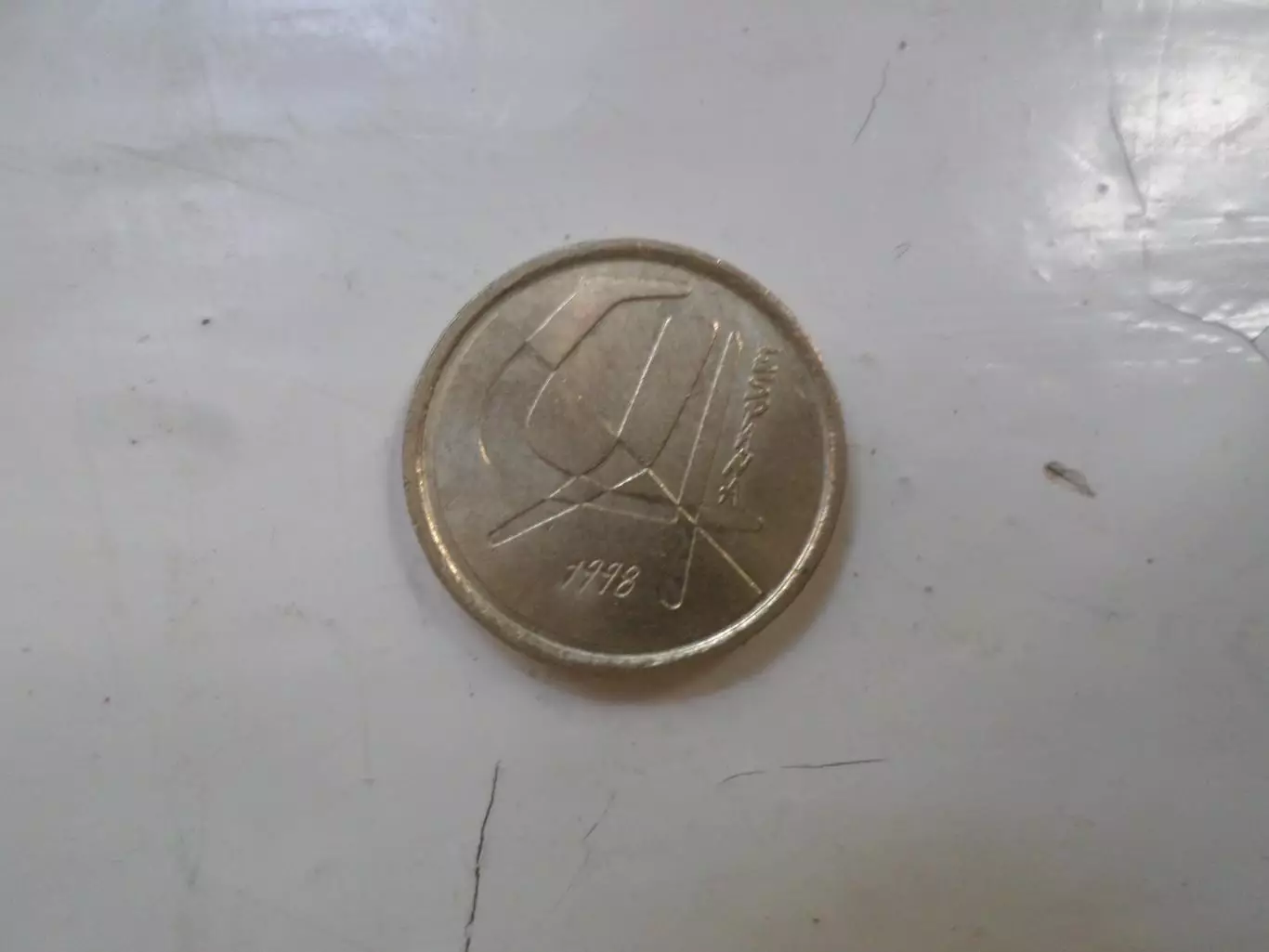 Монета 5 песет Испания 1998 г 1