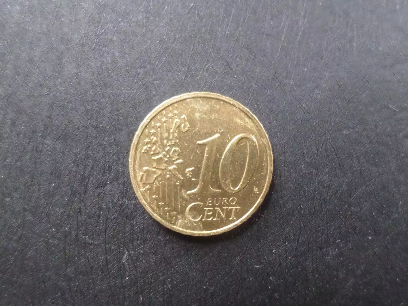 Монета 10 евроцентов Ирландия 2002 г