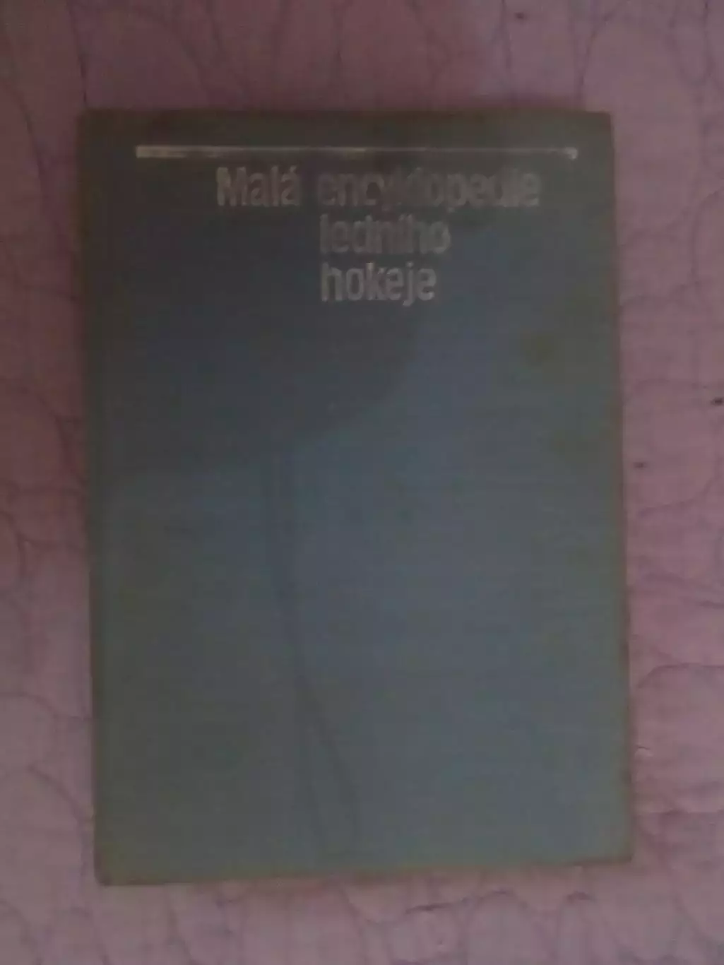 Малая энциклопедия хоккея Чехословакия 1986 г