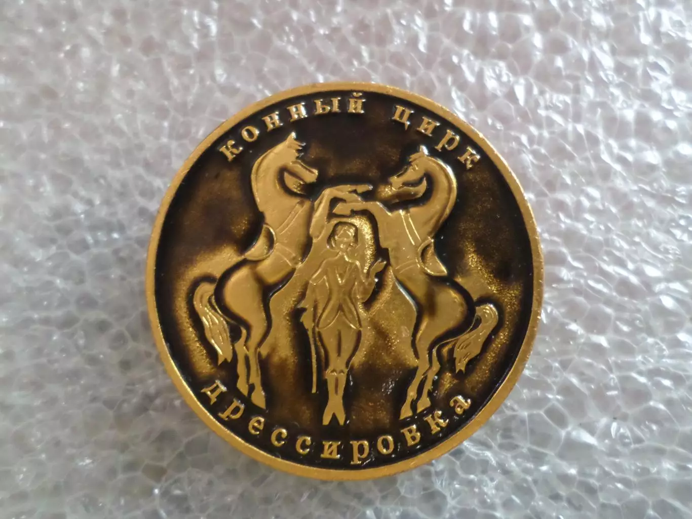 Значок Конный цирк Дрессировка