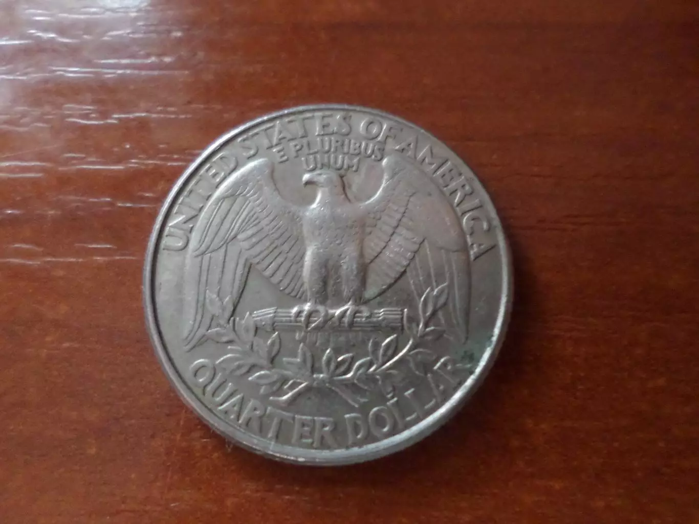 Монета 25 центов квотер США 1997 г 1