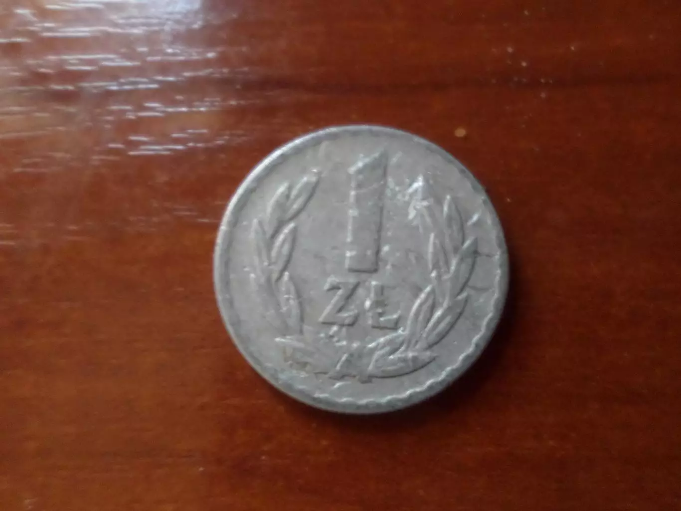 Монета 1 злотый Польша 1966 г
