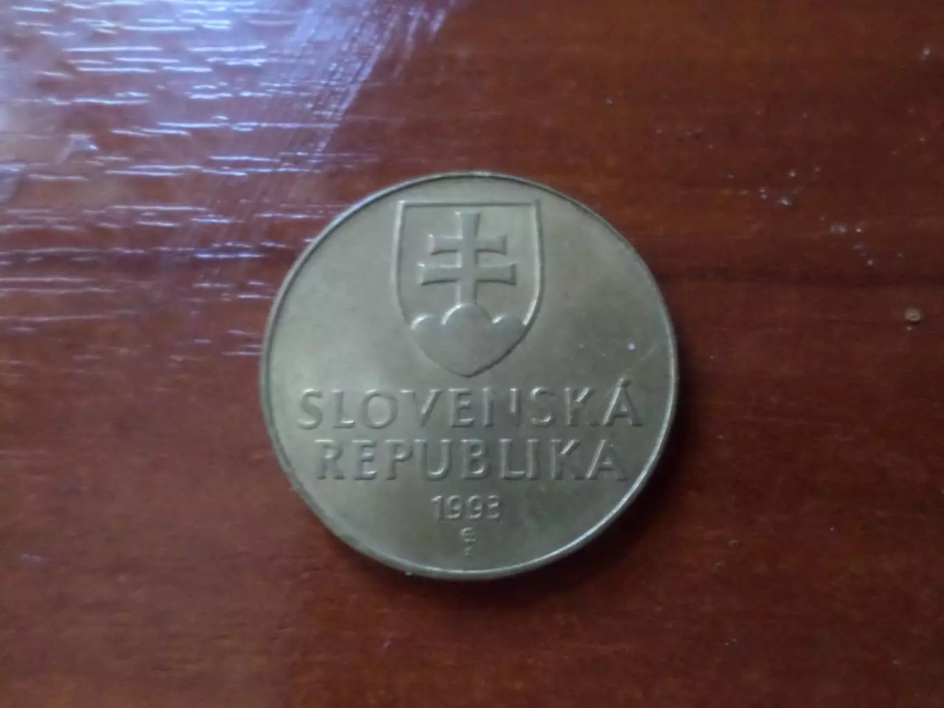 Монета 10 крон Словакия 1993 г 1