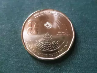 Монета 1 доллар Канада 2026 г Чемпионат мира по футболу 2026 г
