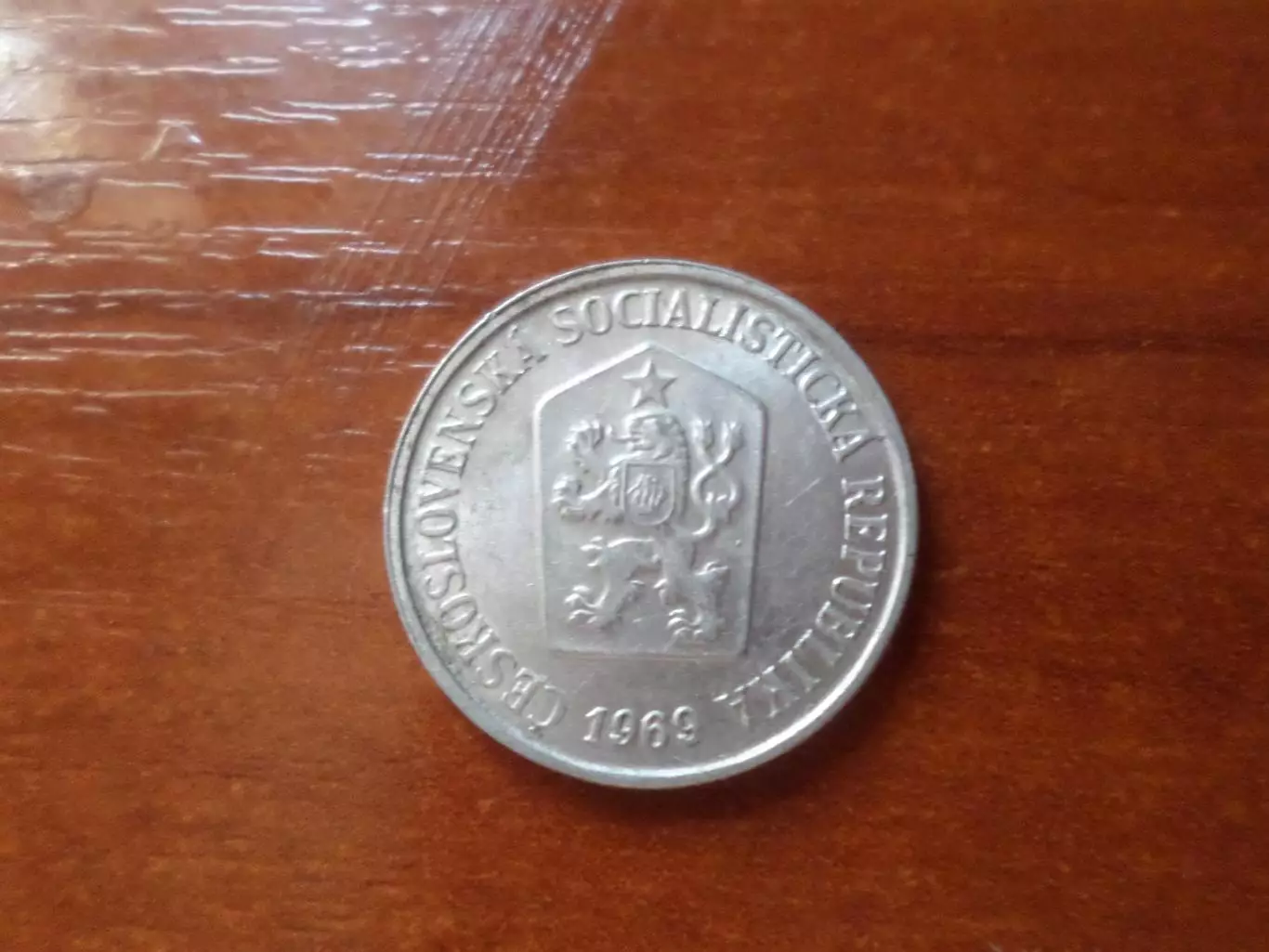 Монета 10 геллеров Чехословакия 1969 г 1
