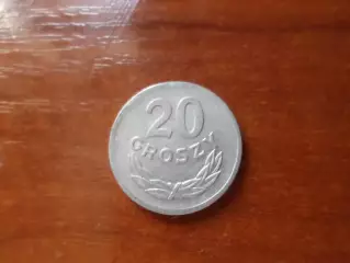 Монета 20 грошей Польша 1973 г